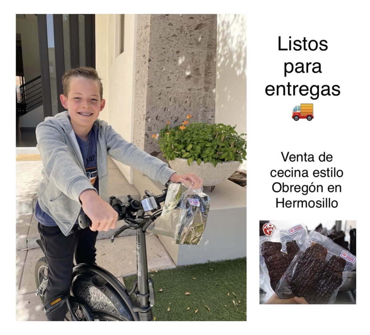 Entregas en bicicleta